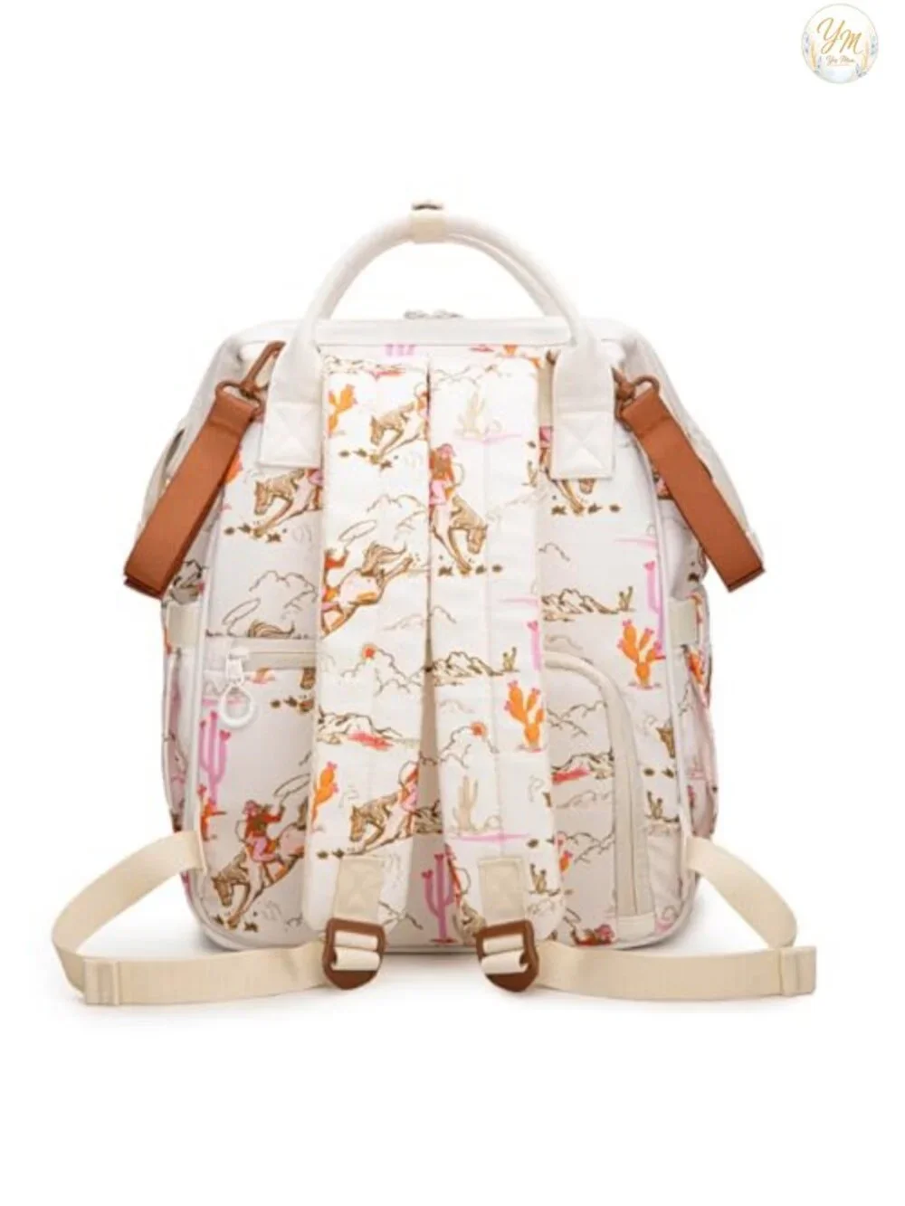 Western Aztec Diaper Backpack with Changing Pad Pacifier Case